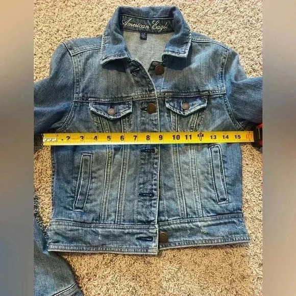 American Eagle jean jacket. XS - Picture 8 of 8